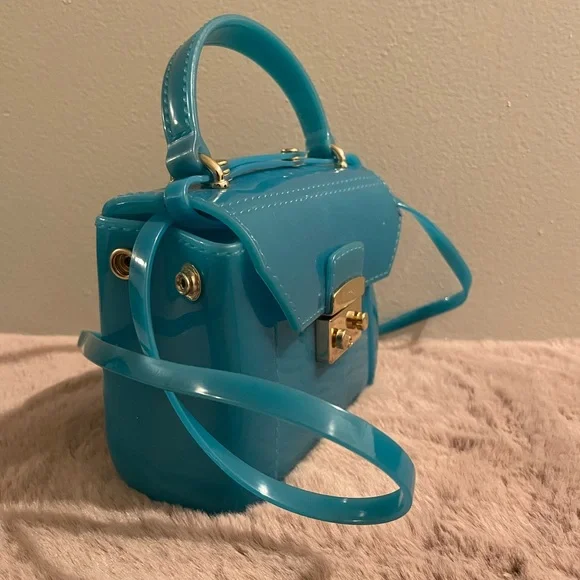 **SOLD** Furla Candy Mini Jelly Cross-Body Bag - Picture 3 of 12